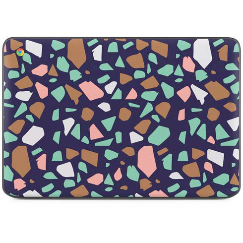 Midnight Terrazzo HP Chromebook Skin
