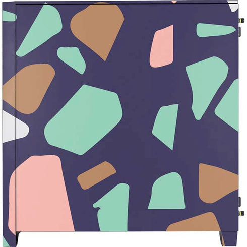 Midnight Terrazzo Corsair 4000D Tempered Glass Mid-Tower ATX Case Skin