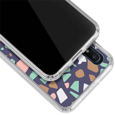 Midnight Terrazzo Galaxy A10e Clear Case