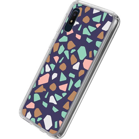 Midnight Terrazzo Galaxy A10e Clear Case