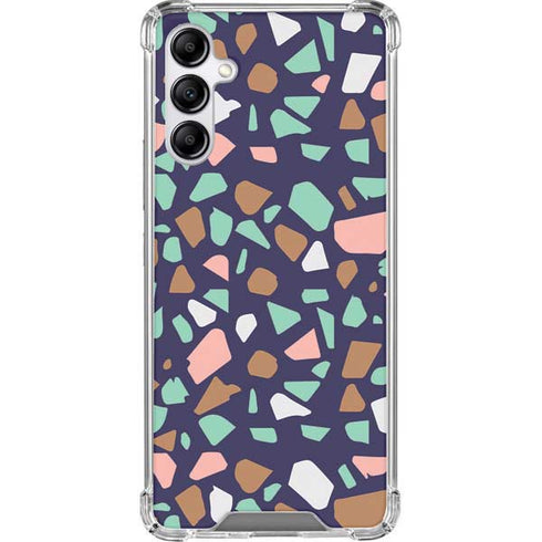 Midnight Terrazzo Galaxy A14 5G Clear Case