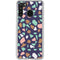 Midnight Terrazzo Galaxy A21 Clear Case