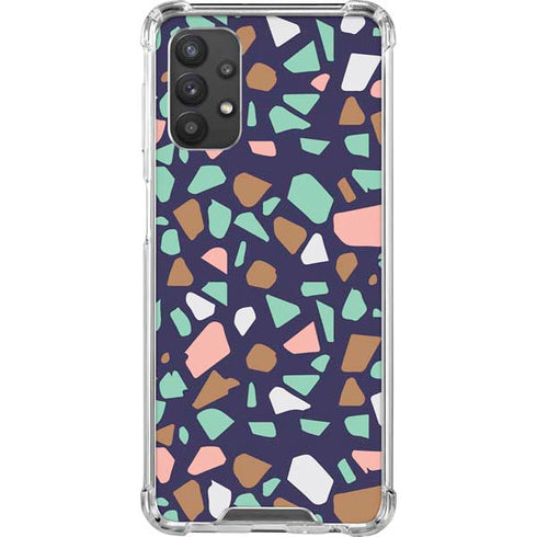 Midnight Terrazzo Galaxy A32 5G Clear Case