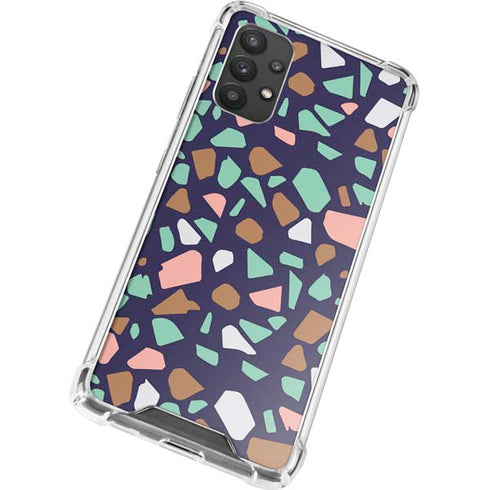 Midnight Terrazzo Galaxy A32 5G Clear Case