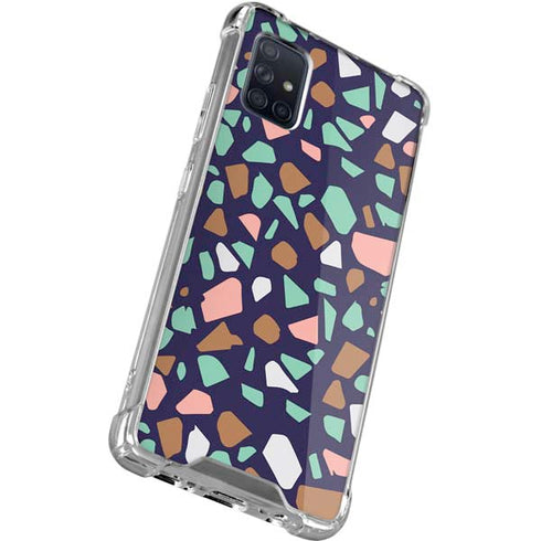 Midnight Terrazzo Galaxy A51 5G Clear Case