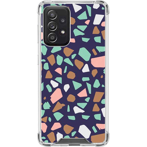 Midnight Terrazzo Galaxy A52 5G Clear Case