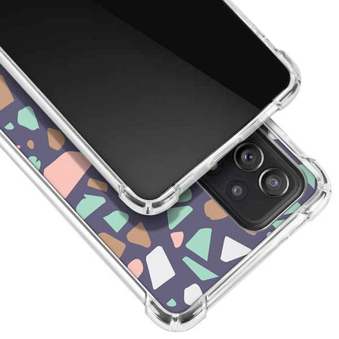 Midnight Terrazzo Galaxy A52 5G Clear Case
