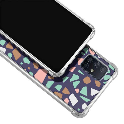 Midnight Terrazzo Galaxy A71 5G Clear Case
