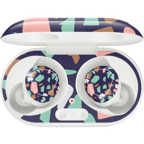 Midnight Terrazzo Galaxy Buds Plus Skin
