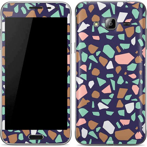 Midnight Terrazzo Galaxy J3 Skin
