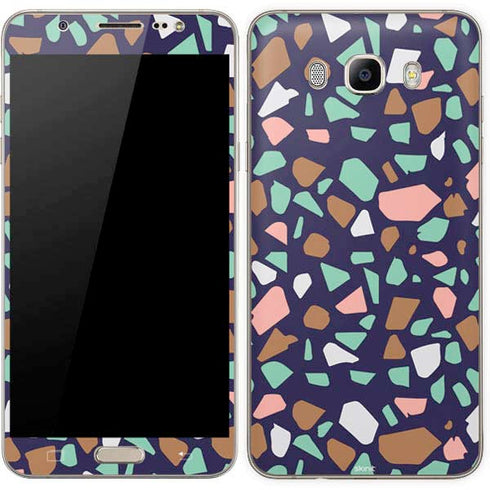 Midnight Terrazzo Galaxy J7 Skin