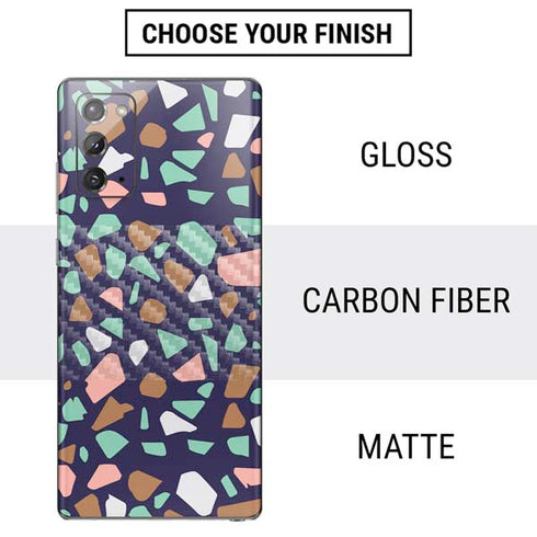 Midnight Terrazzo Galaxy Note20 5G Skin