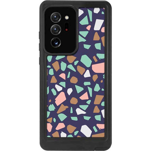 Midnight Terrazzo Galaxy Note20 Ultra 5G Waterproof Case