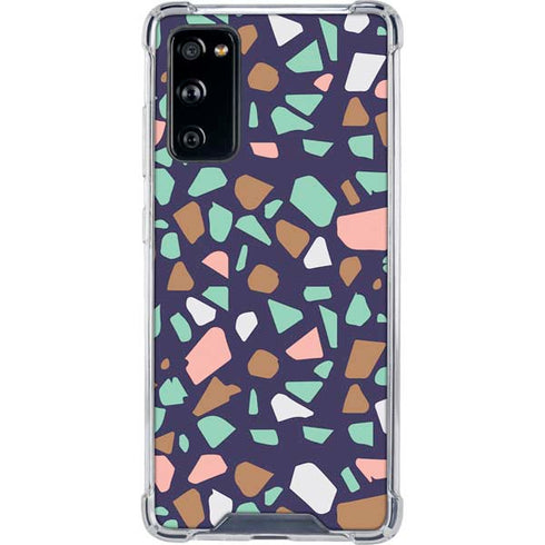 Midnight Terrazzo Galaxy S20 FE Clear Case