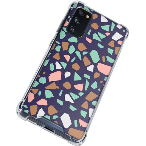 Midnight Terrazzo Galaxy S20 FE Clear Case