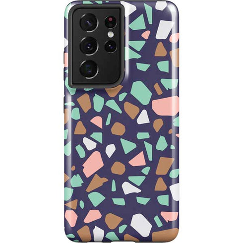 Midnight Terrazzo Galaxy S21 Ultra 5G Pro Case