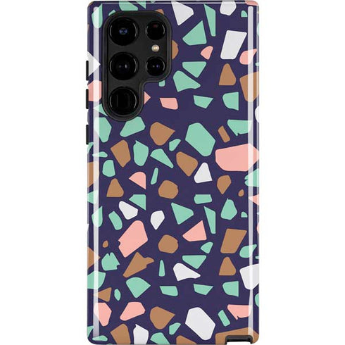 Midnight Terrazzo Galaxy S22 Ultra Pro Case