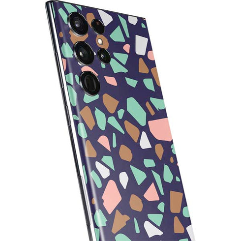 Midnight Terrazzo Galaxy S22 Ultra Skin