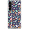Midnight Terrazzo Galaxy S23 Clear Case