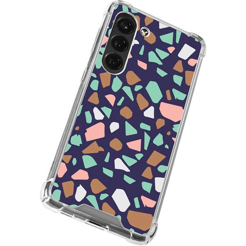 Midnight Terrazzo Galaxy S23 Clear Case