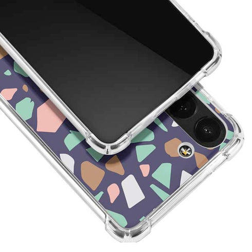 Midnight Terrazzo Galaxy S23 Clear Case
