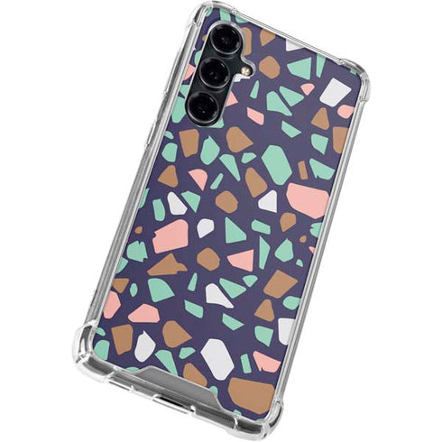 Midnight Terrazzo Galaxy S23 FE Clear Case