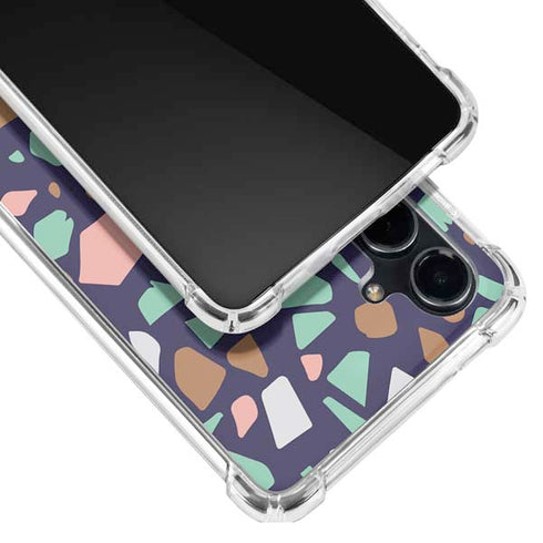 Midnight Terrazzo Galaxy S23 FE Clear Case