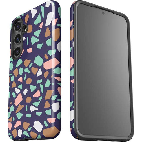 Midnight Terrazzo Galaxy S24 Impact Case