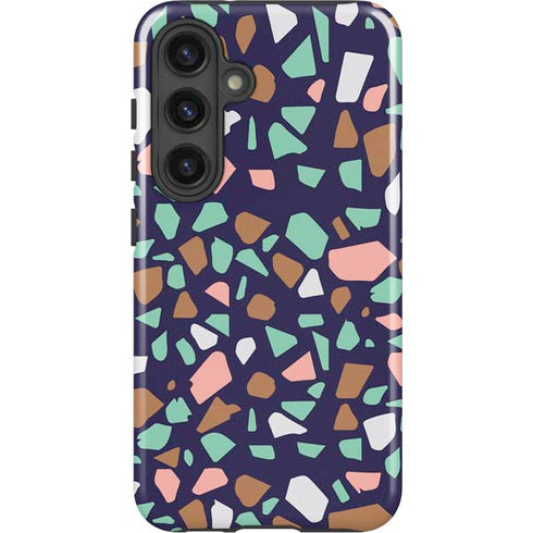 Midnight Terrazzo Galaxy S24 Plus Impact Case