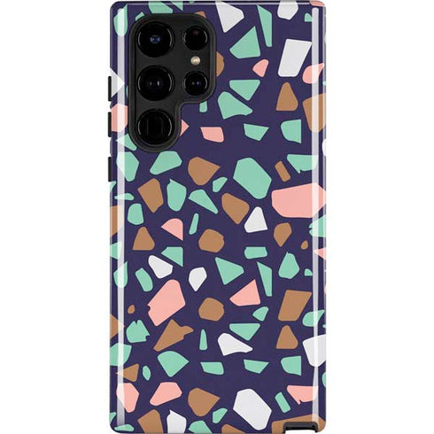 Midnight Terrazzo Galaxy S24 Ultra Impact Case