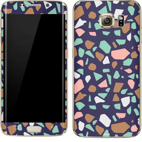Midnight Terrazzo Galaxy S7 Edge Skin