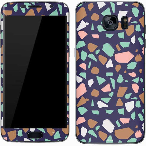 Midnight Terrazzo Galaxy S7 Skin