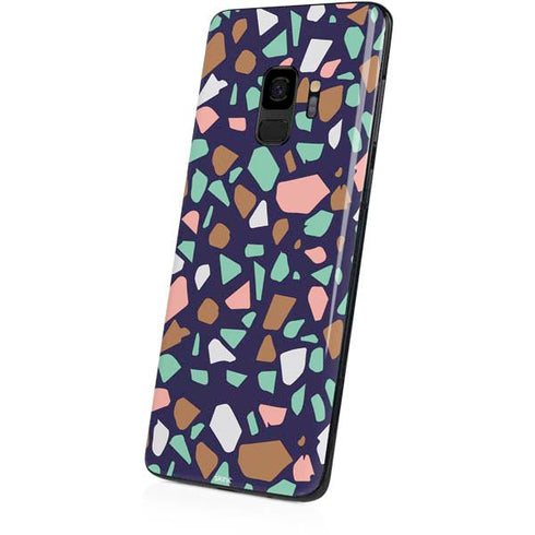 Midnight Terrazzo Galaxy S9 Skin