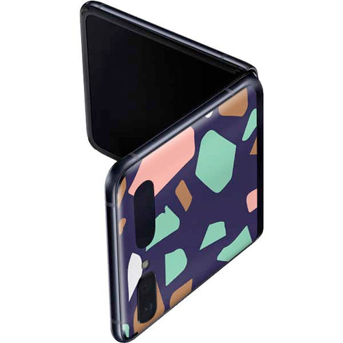 Midnight Terrazzo Galaxy Z Flip Skin