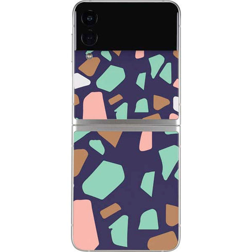 Midnight Terrazzo Galaxy Z Flip3 5G Skin