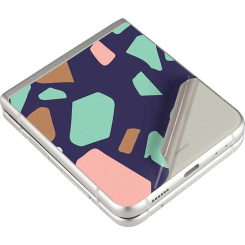 Midnight Terrazzo Galaxy Z Flip3 5G Skin