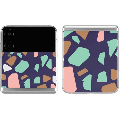 Midnight Terrazzo Galaxy Z Flip4 5G Skin