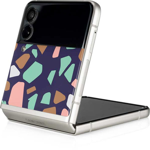 Midnight Terrazzo Galaxy Z Flip4 5G Skin