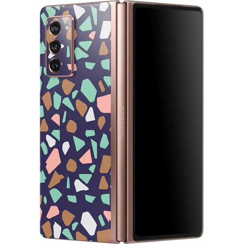 Midnight Terrazzo Galaxy Z Fold2 5G Skin