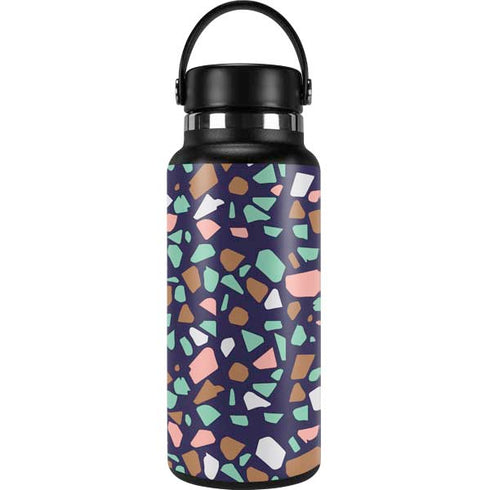 Midnight Terrazzo Hydro Flask 32oz Wide Mouth Skin
