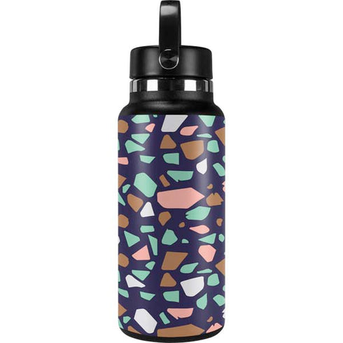 Midnight Terrazzo Hydro Flask 32oz Wide Mouth Skin