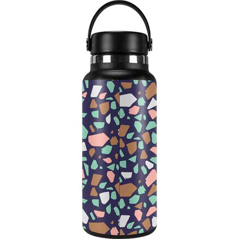 Midnight Terrazzo Hydro Flask 32oz Wide Mouth Skin