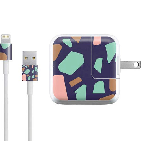 Midnight Terrazzo iPad Charger (10W USB) Skin