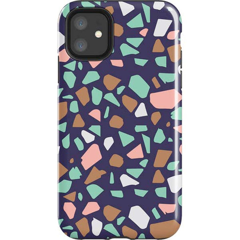 Midnight Terrazzo iPhone 11 Impact Case