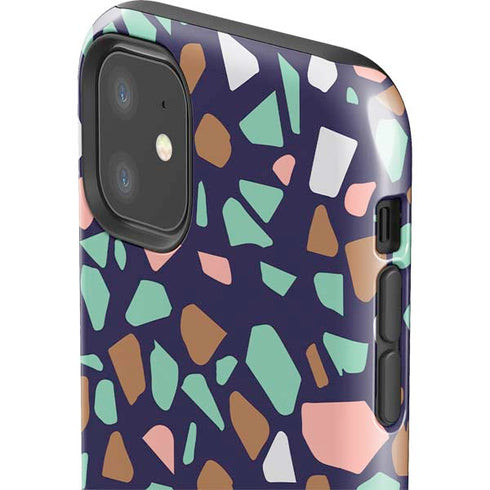 Midnight Terrazzo iPhone 11 Impact Case