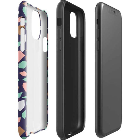 Midnight Terrazzo iPhone 11 Pro Max Impact Case
