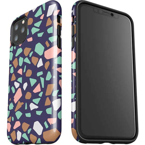 Midnight Terrazzo iPhone 11 Pro Max Impact Case