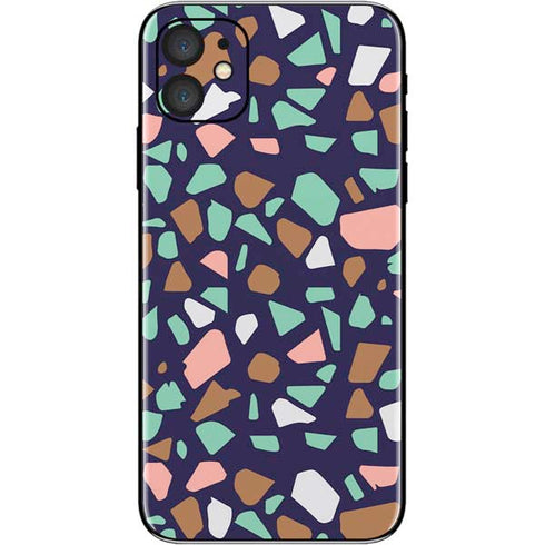 Midnight Terrazzo iPhone 11 Skin