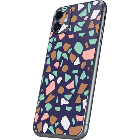 Midnight Terrazzo iPhone 11 Skin