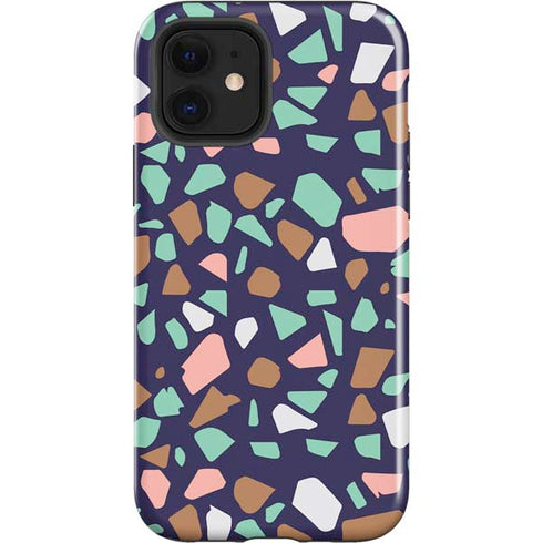 Midnight Terrazzo iPhone 12 Impact Case